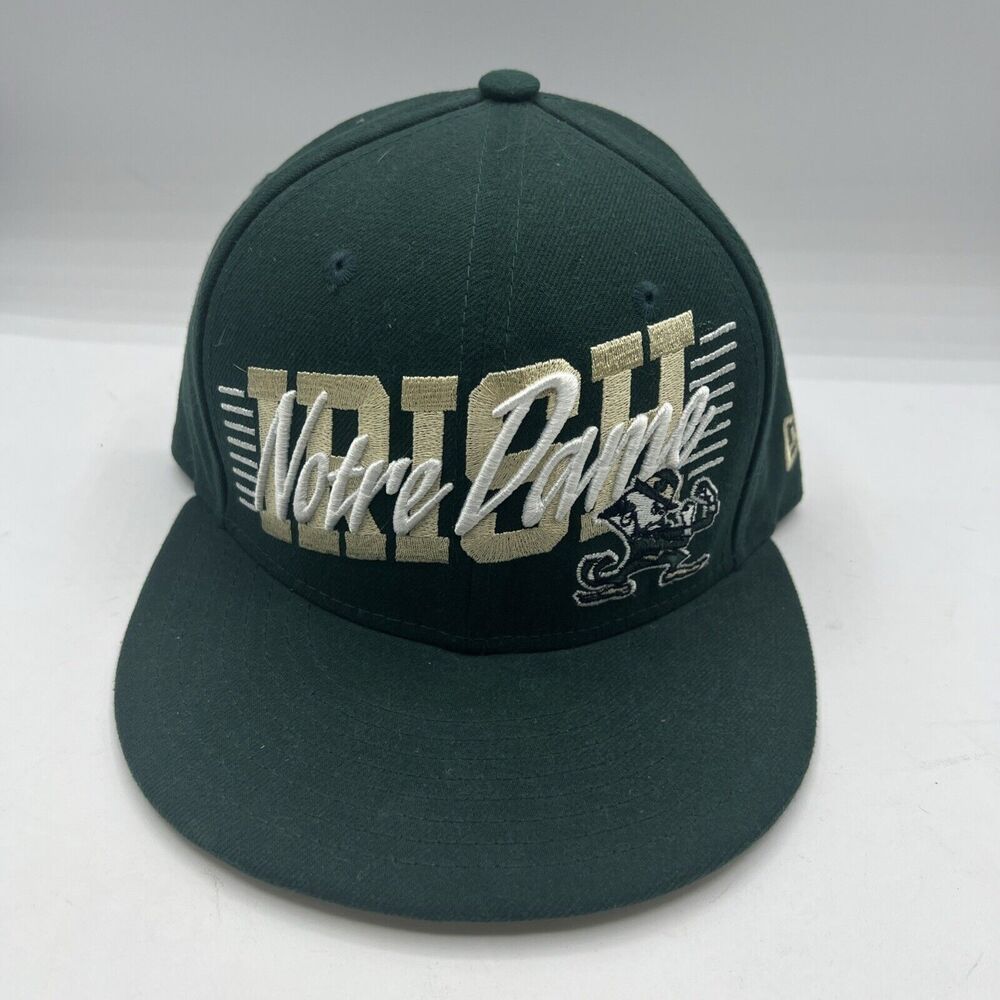 Notre Dame Fighting Irish fitted baseball cap 7 1/8 New Era